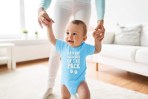 Newest Member of The Pack Funny Baby Essentials Bodysuit