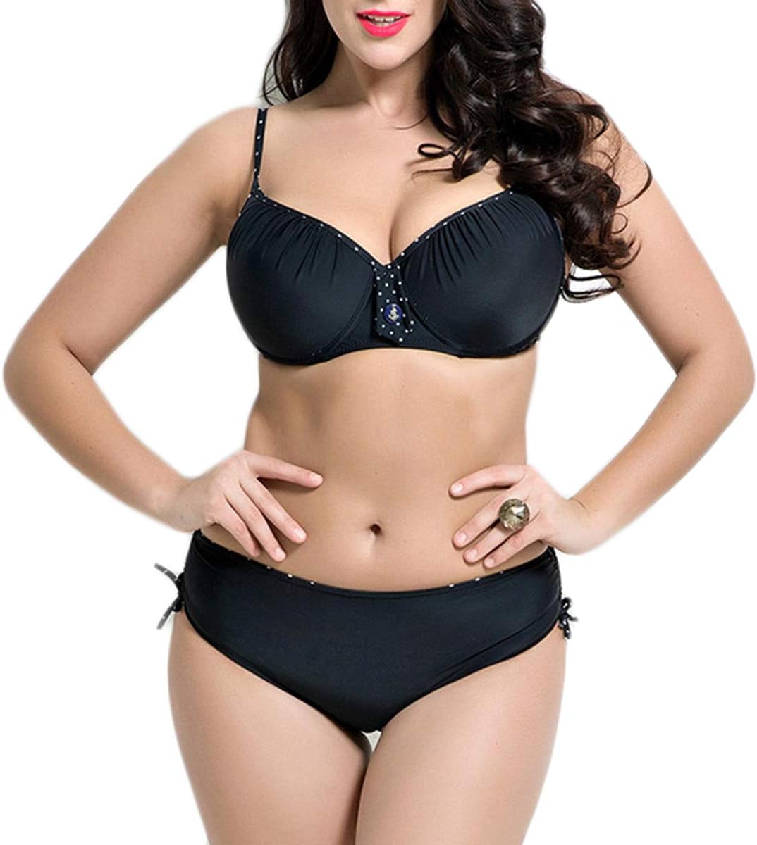 bandeau bikini plus size