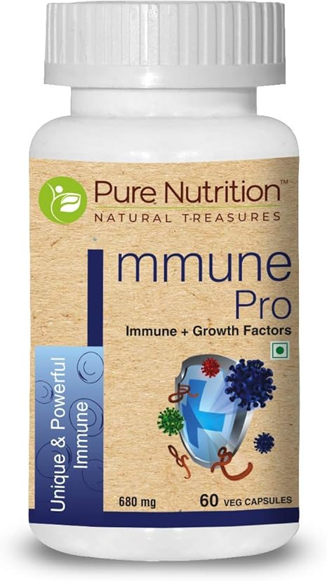 Pure Nutrition Immune Pro Unique and Powerful Immune - 60 Capsules