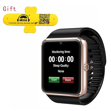 GT08 Bluetooth Smart Watch OKCSC(TM) Wrist Watch Phone with SIM ...