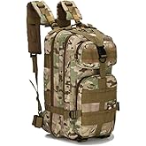 Jipemtra Tactical First Aid Bag MOLLE EMT IFAK Backpack Trauma First Aid Responder Medical Backpack Utility Bag Military Tactical Rucksack Emergency (CP)