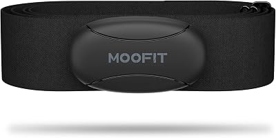 moofit HR8 Heart Rate Monitor Chest Strap Bluetooth 5.0 ANT+ IP67