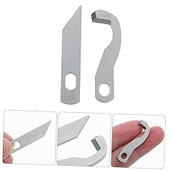 DOITOOL 2pcs Overlock Blades for Serger Sewing