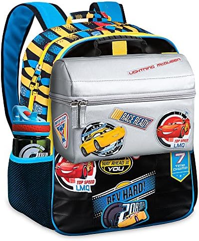 Disney Cars 3 Backpack and Lunch Tote Set