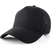 CHOK.LIDS Waterproof Ball Cap Cooling Mesh Running Baseball Cap Breathable Quick Dry Outdoor Sport Fitted Hat for Men Women