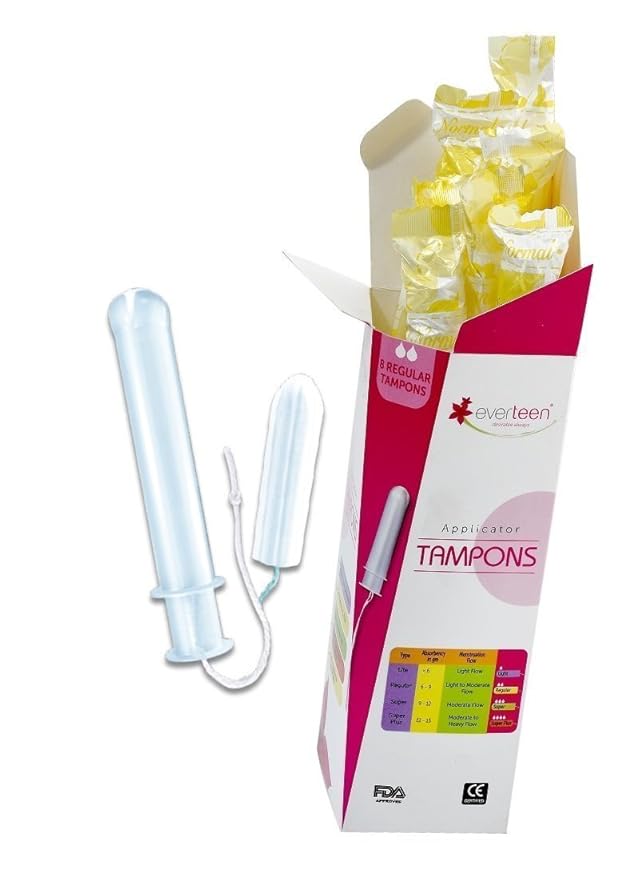 Buy everteen® Regular Tampons with Applicator for Women (for light to