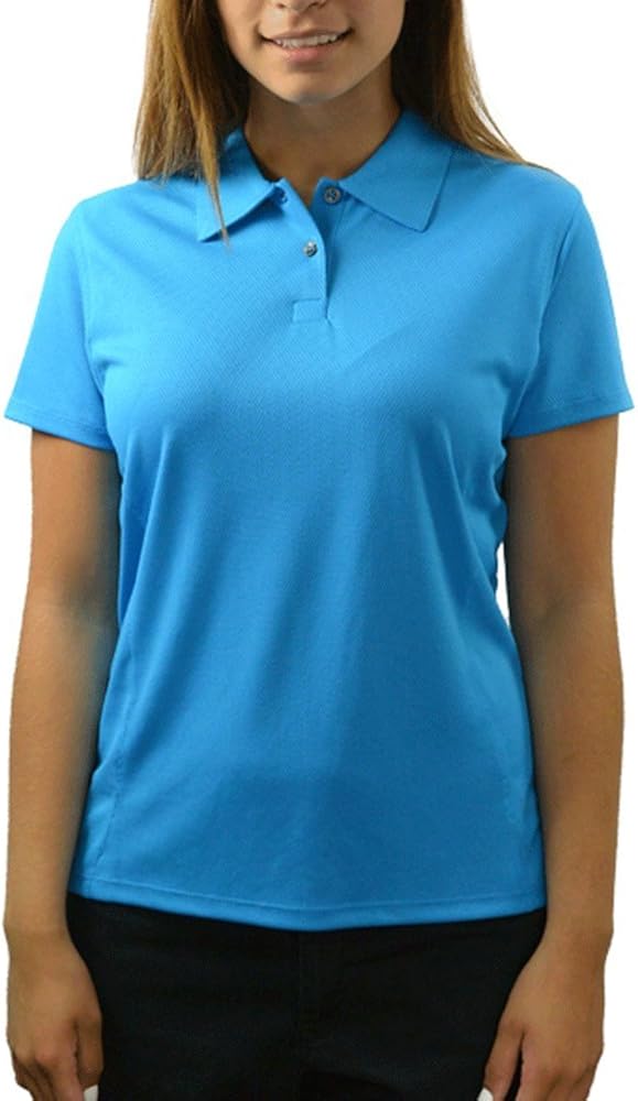 Amazon.com: Bermuda Sands Women's LADY BREEZE - Micro Fiber Golf Shirt- Turquoise - Medium 