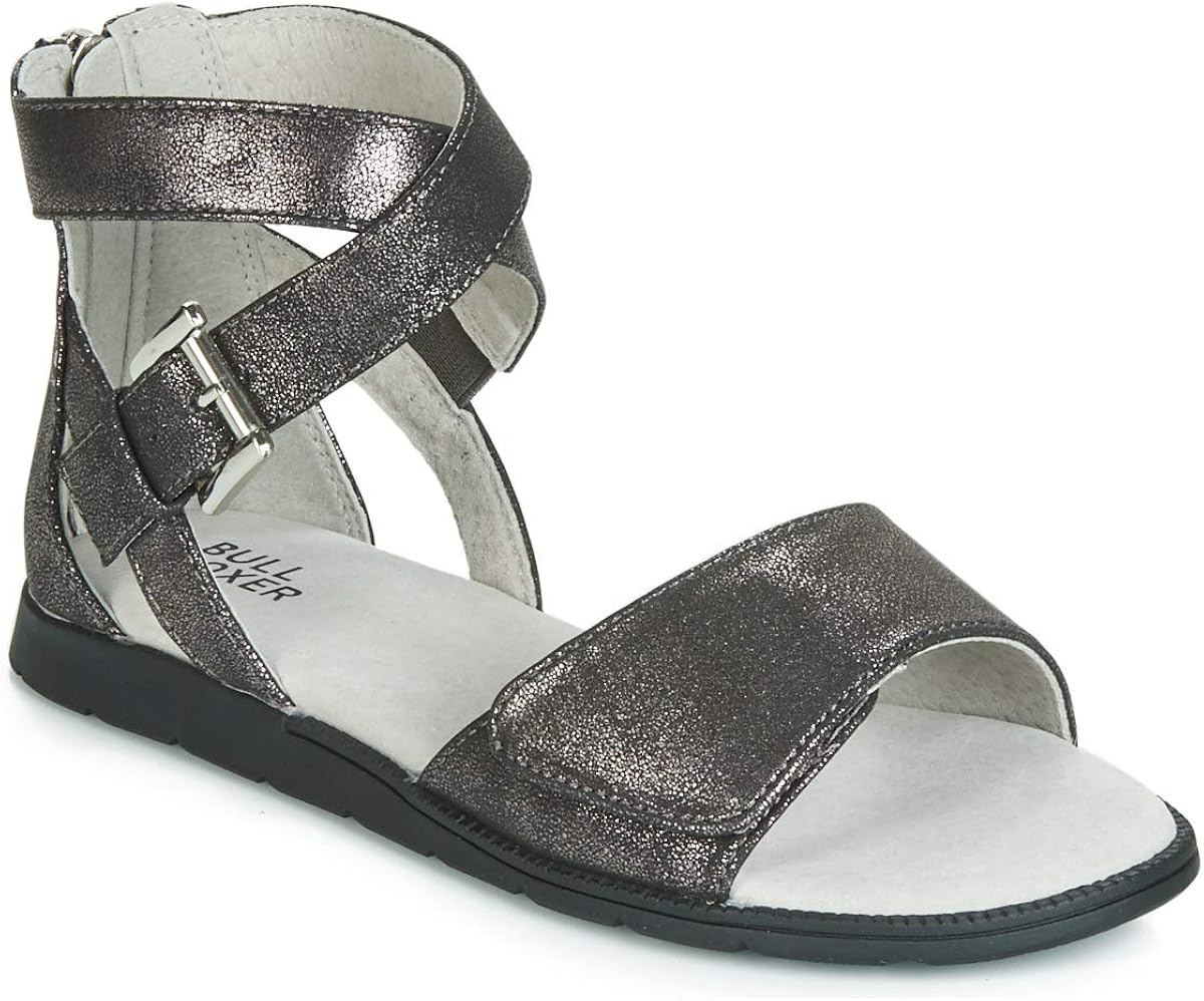 girls grey sandals