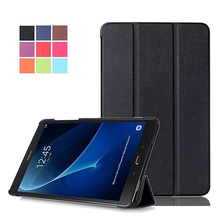 Samsung Galaxy Tab A6 10.1 Hülle - PU Leder Flip Cover Smart Case Stand Hülle für Samsung Galaxy Tab A 10.1 Zoll Wi-Fi/ LTE (