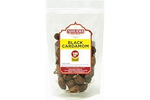 JIMIDAR Shudh Black Cardamom Pods Whole 100 GM ~ (Amomum tsao-ko/Cao Guo/Thao Qua) ~ All Natural ~ Non-GMO Spice