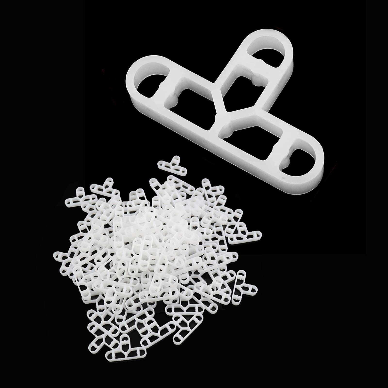 Paving Stone Tile Spacers T Shape Plastic Hollow Tile Spacers Removable DIY Products Walls Gardens Panels