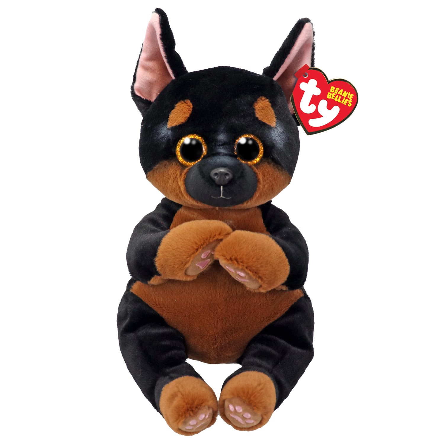TY Fritz Dog Beanie Bellies Medium - Squishy Beanie Baby Soft Plush Toys - Collectible Cuddly Stuffed Teddy