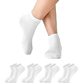Stanpetix Ankle Socks for Women - Low Cut Women's Socks 4 Pairs