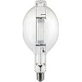 1000 Watt Metal Halide Bulb – BT56, E39 Mogul Base, 4K – MH1000/BT56/U/4K – PlusRite Compatible, Unbranded