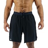 TYR Mens Athletic Performance Workout Lined Short 7"