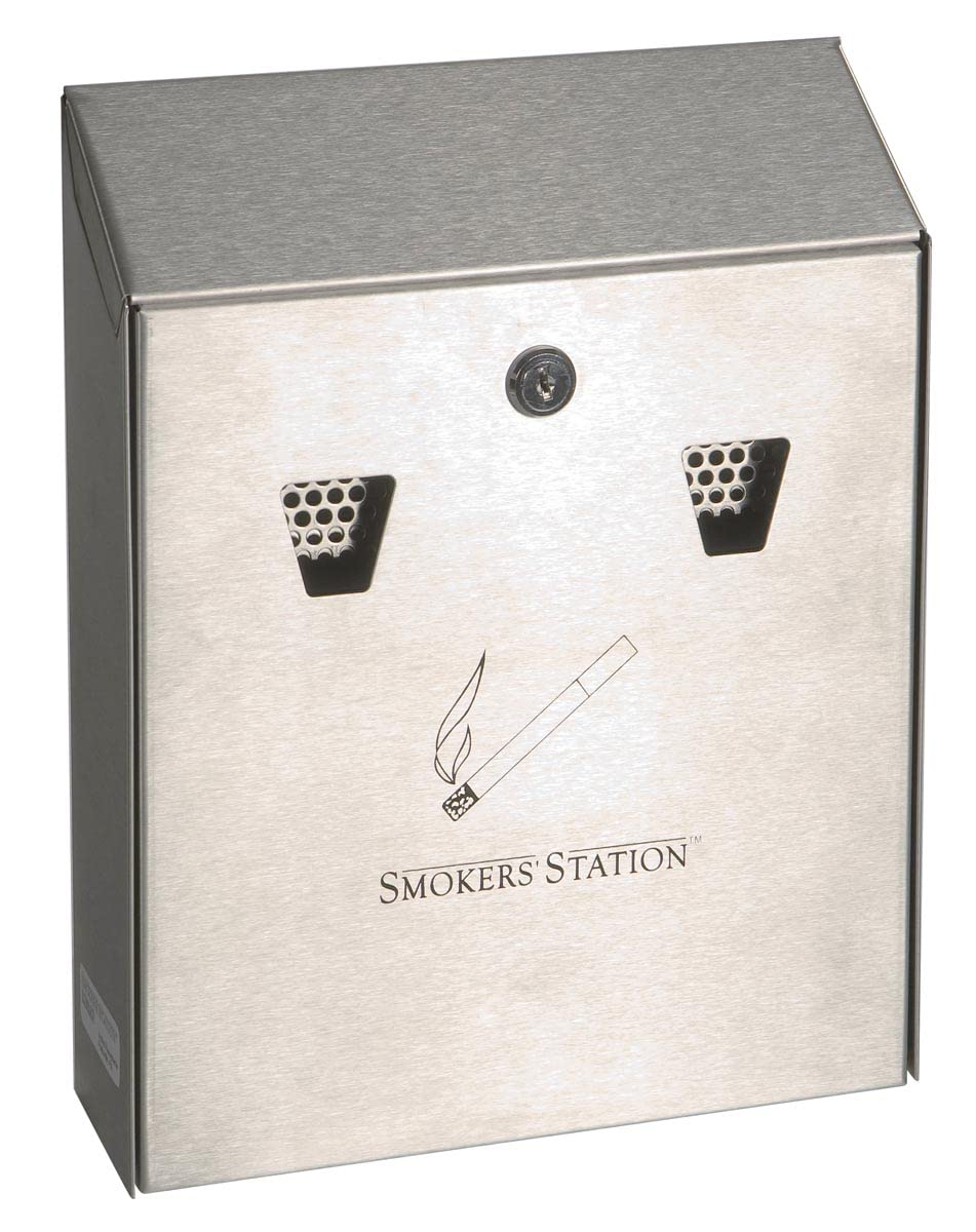 Rubbermaid Smokers' Station - Black