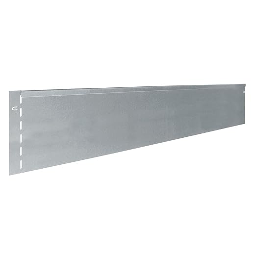 10 St. Rasenkante Rasenkanten Metall verzinkt 118x13 cm Gesamtabmessung 11.5 m