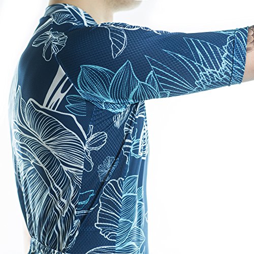 Racmmer Mens Breathable Short Sleeve Cycling Jersey Bike Shirt Cycling Clothing - Thumbnail 6