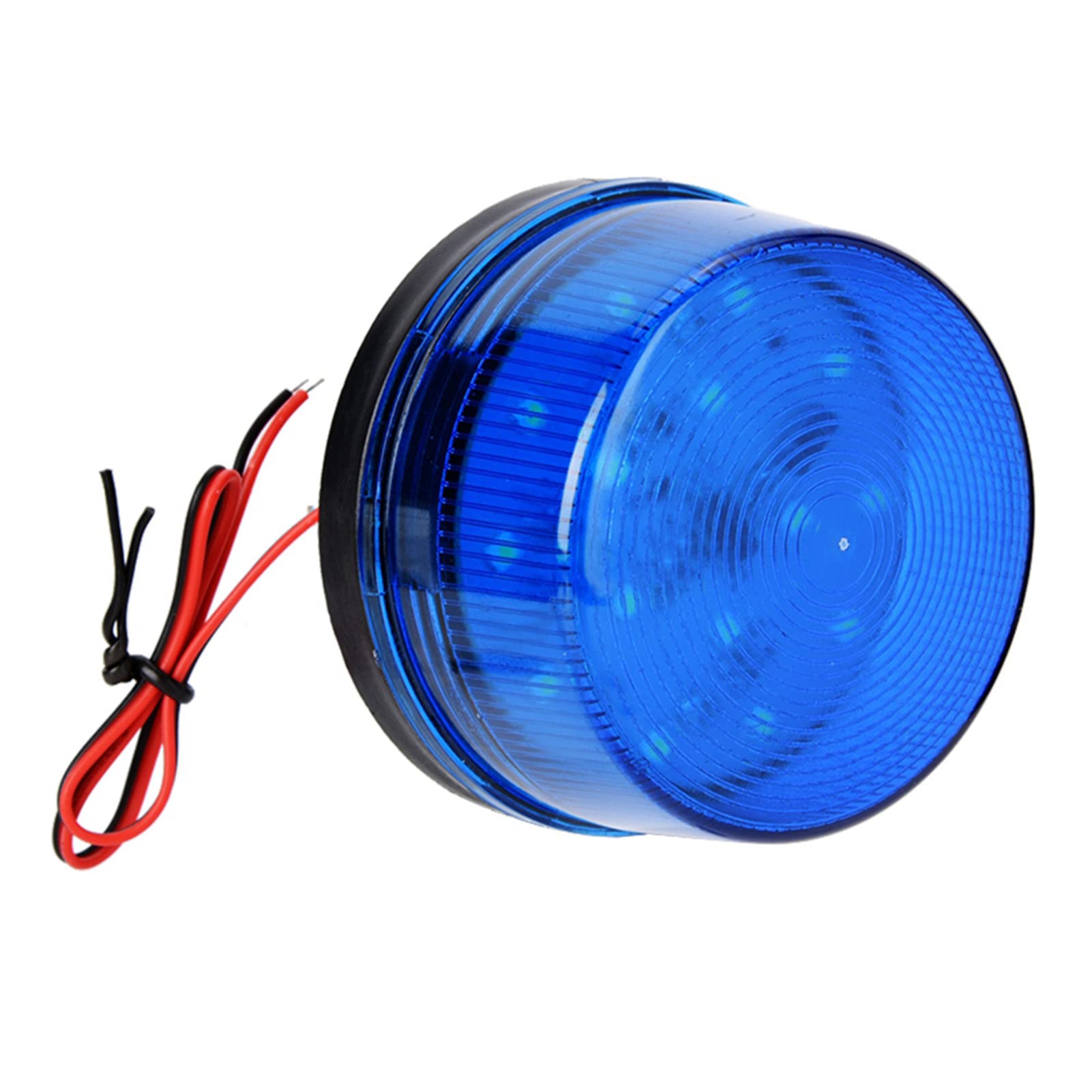 Blue Strobe Lights 12v High 8×8×8 12v Blue Strobe Beacon Emergency Alarm Warning Signal Flashing Light Without Sound