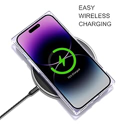 LoeoeL for iPhone 14 Pro Max Clear Case Rectangle