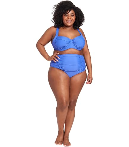 Amazon.com: LYSA Plus Size Women's Bikini Top Pink 0X : Clothing