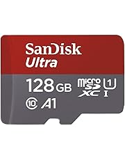 SanDisk Ultra Scheda di Memoria MicroSDXC da 128 GB e Adattatore, con A1 App Performance, Velocità fino a 100 MB/sec, Classe 10, U1 (Nuova versione)
