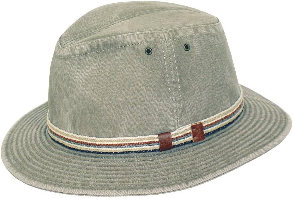 Mayser Menowin Sun Protect Outdoor Hat Men - Made in The EU Wanderer´s Traveller with Chin Strap Spring-Summer
