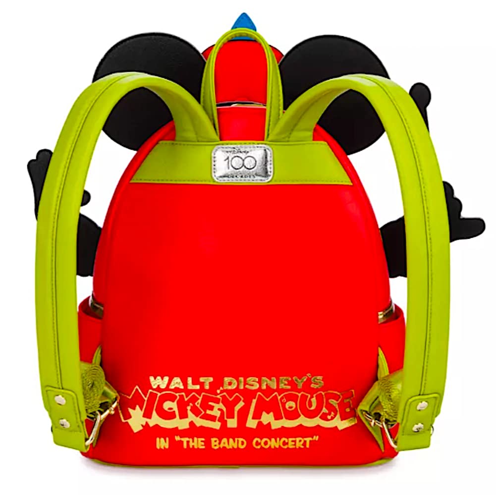 Loungefly Disney Parks Mini Backpack - Disney100 Mickey Mouse Bandleader