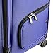 Delsey Luggage Cruise Lite Soft, Medium Checked Luggage, Spinner Suitcase, Blue