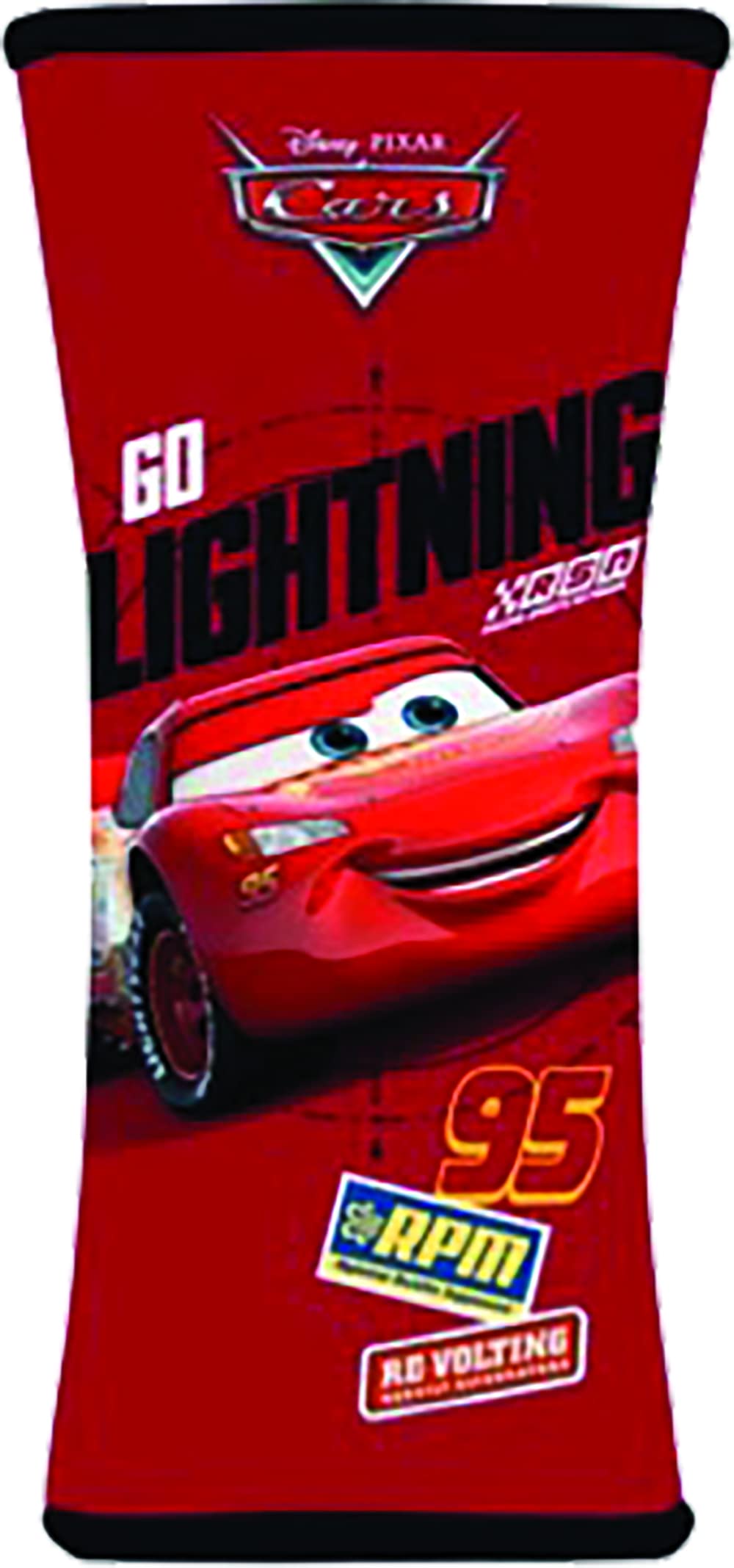 Car Seat Belt Strap Cars Red Children Soft Travel Lightning MC Queen