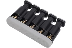 SALALIS Adjustable Finger Strengthener Anti Slip Grip Exerciser for Guitar Piano, 3-8.5lbs Tension, Portable Size for All Age