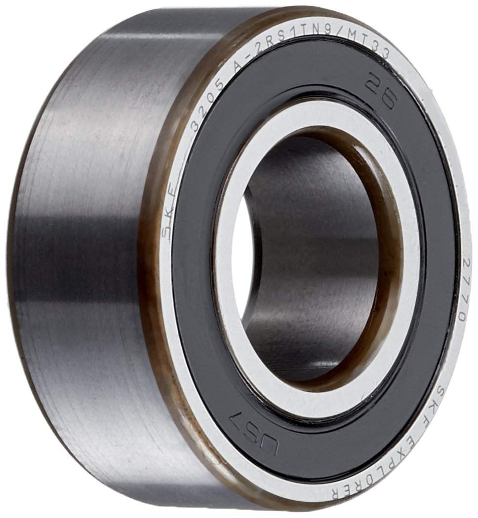 SKF 3205 A-2RS1TN9/MT33 Angular Contact Ball Bearing Double Row