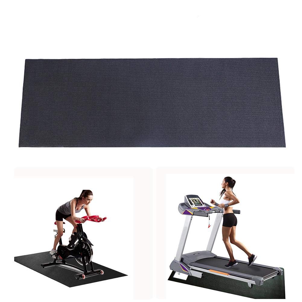 N/K Exercise Equipment Mat for Home Gym High Density Heavy Duty Fitness Machine Mat for Carpet, Floor Protector Mat for Treadmill, Exercise Bike and Elliptical Machine