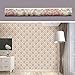 Yifasy Vintage Peony Damask Contact Paper Decorative Shelf Drawer Liner Peel & Stick 17x118 Inches