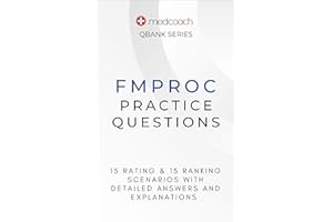 FmProC Practice Questions: 30 Rating & Ranking Scenarios With Detailed Answers and Explanations (MedCoach QBank Series Book 9