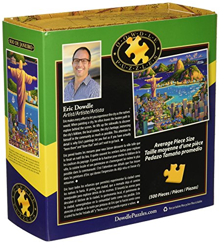 Dowdle Folk Art Rio De Janeiro Jigsaw Puzzle (500 Piece)