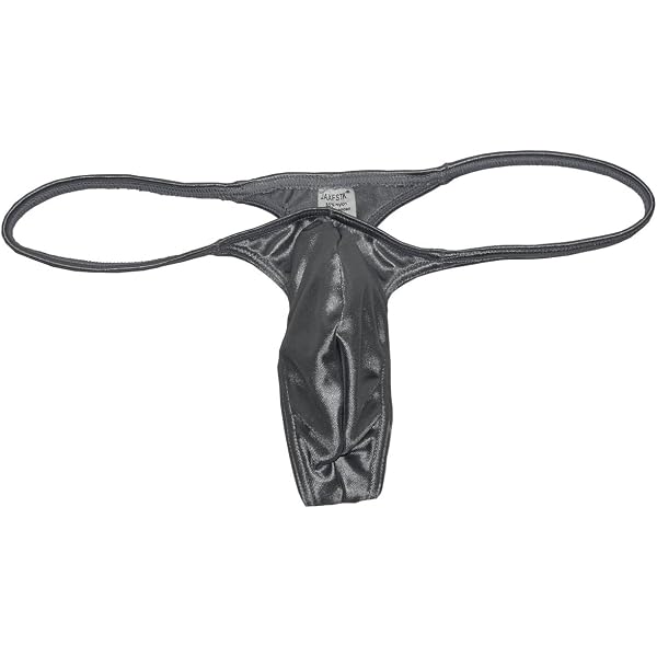 Ropa Interior Tanga Para Hombre CSMARTE - Micromalla Transparente, Diseño En U, Tallas M A XL