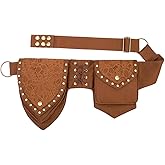 Larswon Renaissance Bag Leg Pouch for Women Renaissance Belt Festival Hip Thigh Pack