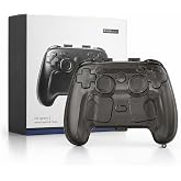 Protective Case for Steam Controller 2 2026, Hard Shell PC Slim Cover,Portable Travel Storage Case,Scratch &amp; Shockproof Durable Accessories for Steam Controller 2,Black