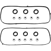 Engine Valve Cover Gasket Set for 2003-2008 Honda Acura Accord,MDX,VS50607R | for Saturn Pilot Ridgeline RLTL Vue 3.0L 3.2L 3.5L 3.7L 2003 2004 2005 2006 2007 2008 2009 2010