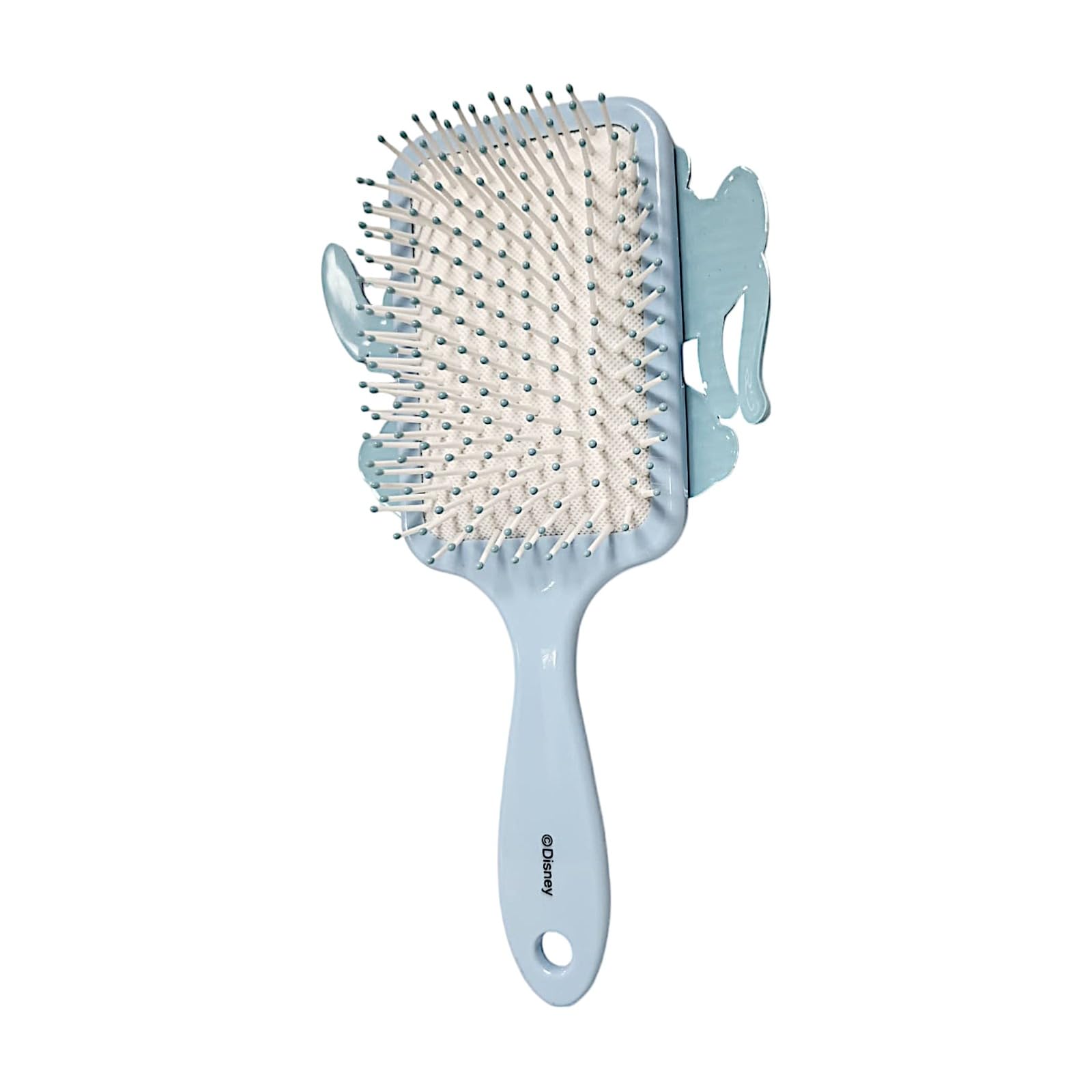 Divas World - Lilo & Angel Paddle Hair Brush - Hair Detangle Brush for Girls, Teenagers, Women - Suitable for all Hair Types - Rectangular Anti-Pull Brush - Stitch Gifts for Ladies - 24cm - Pack of 1