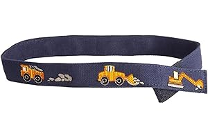 Myself Belts Girls' Easy One Handed Polka Dot (Toddler/Little Kids)