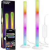 Smart LED Light Bar, RGBICWW TV Light Bars for Room, Gaming With Music Sync | TV Backlight, 16 Million Colors, Compatible with Alexa, Music Sync Gaming Lights APP Control, Multiple Placement Options