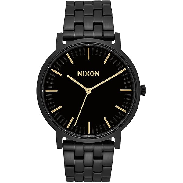 Amazon.com: NIXON Re-Run A158 - All Black - 30m Water Resistant