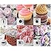Cake Decorating Kit Pastry Tips, Food Grade Stainless Steel 6pcs Icing Piping Tips, Nozzles Set with Reusable Silicone Pastry Bag and Plastic Coupler, Baking Tools for Cake Cupcakes Cookies Decoration