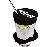 Nightcap The Original Drink Cover Scrunchie – As Seen On Shark Tank And TikTok - Reusable - Wear On Wrist Or In Hair, Prevent