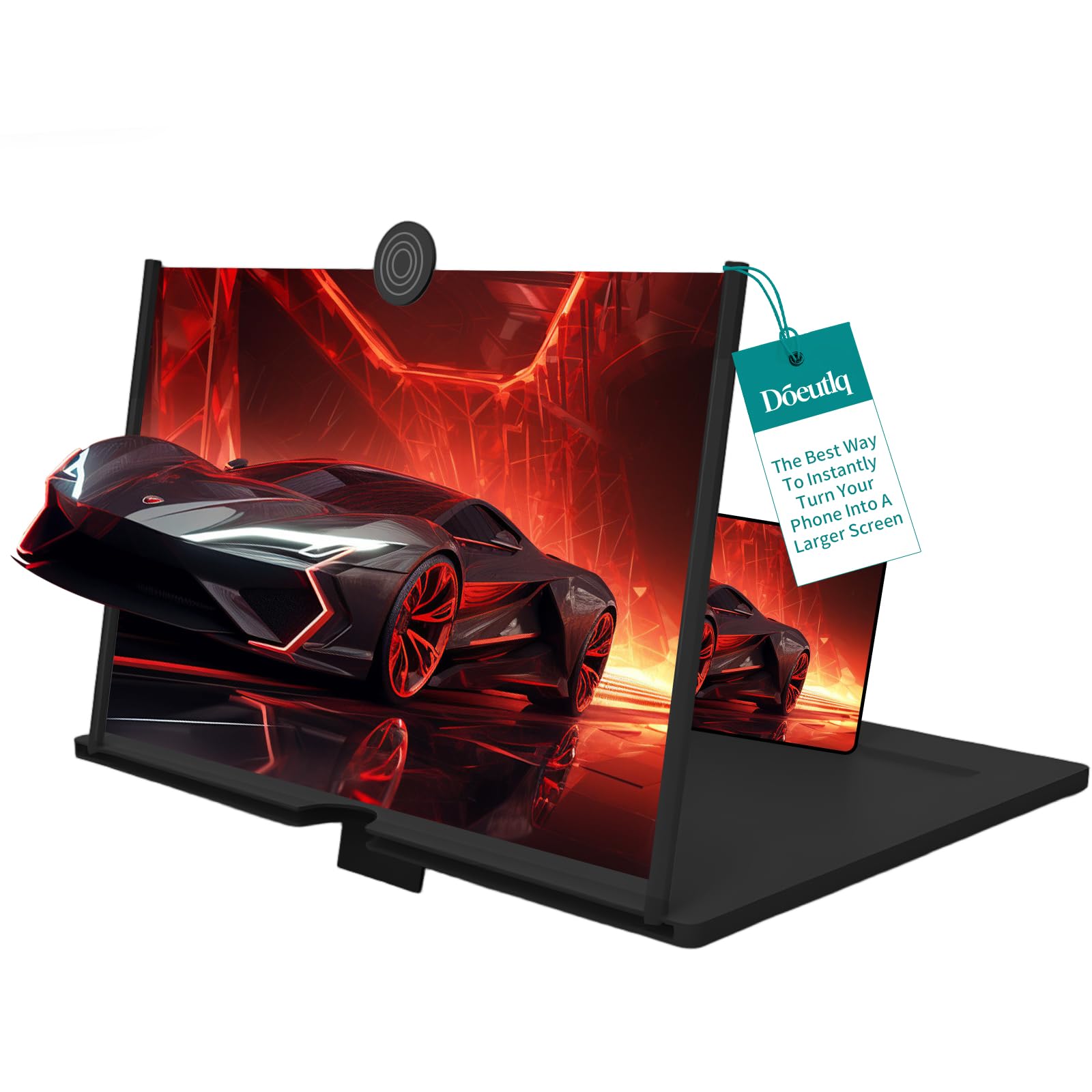 Photo 1 of Screen Magnifier for Cell Phone Pocket Cinema Mobile Phone Magnifier Cool Tech Gadgets for iPhone Android Smartphone Magnifying Big Screen Top Teenage Boy Gifts Unique Finds 12 inch