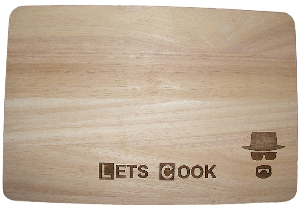 Heisenberg Breaking Bad Hardwood Chopping Cutting Cheese Board Place MAT Novelty Don't Call Saul Walter Walt