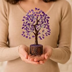 Amethyst Crystal Tree of Life - Handmade Healing