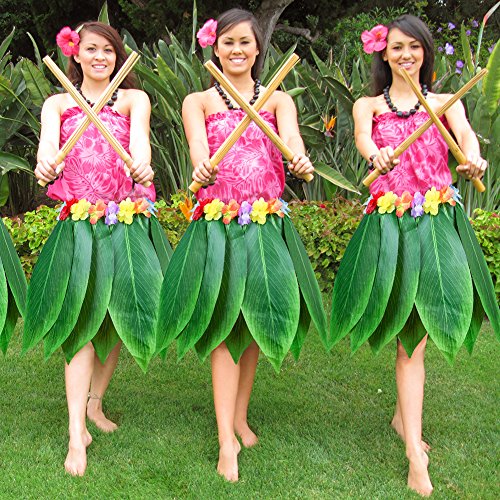 hawaiian fancy dress grass skirt